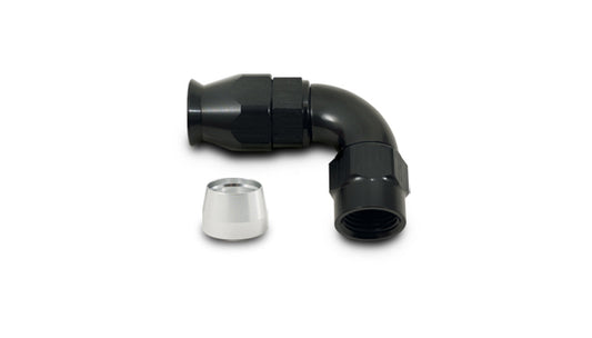 Vibrant 90 Degree High Flow Hose End Fitting for PTFE Lined Hose, -12AN - 28912